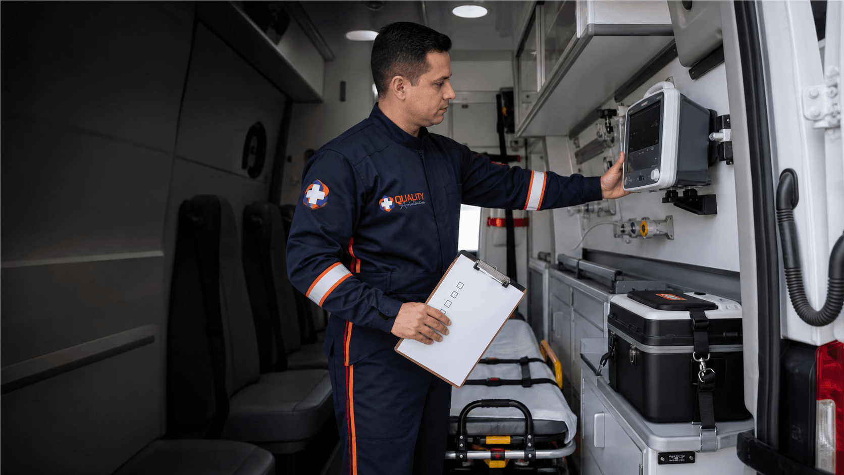 Equipamento de monitorização em contexto de atendimento